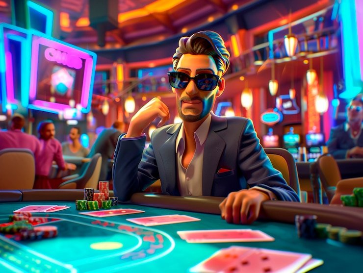 Ilustrasi pengguna memahami prinsip responsible gaming dht22 melalui perangkat mobile